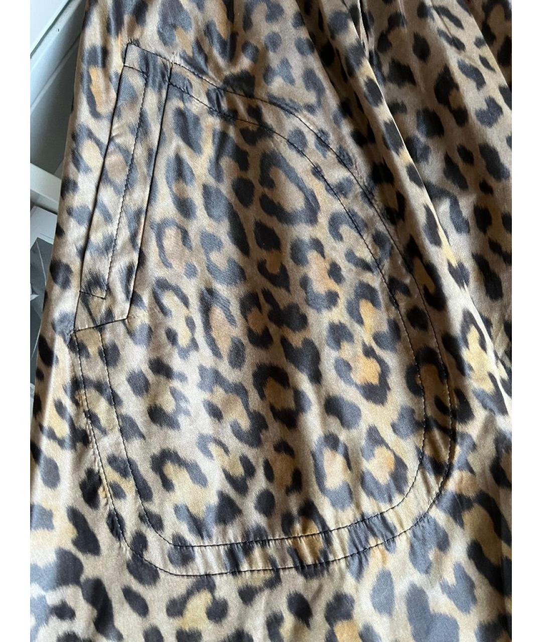 CHRISTIAN DIOR Коричневая юбка макси, фото 7