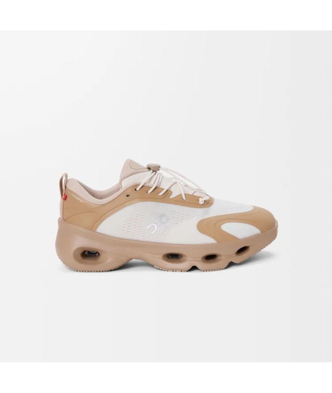 LOEWE Бежевые кроссовки, фото 3