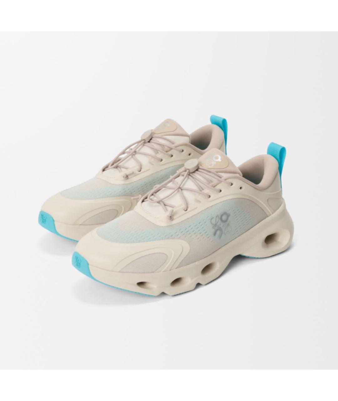 LOEWE Бежевые кроссовки, фото 2