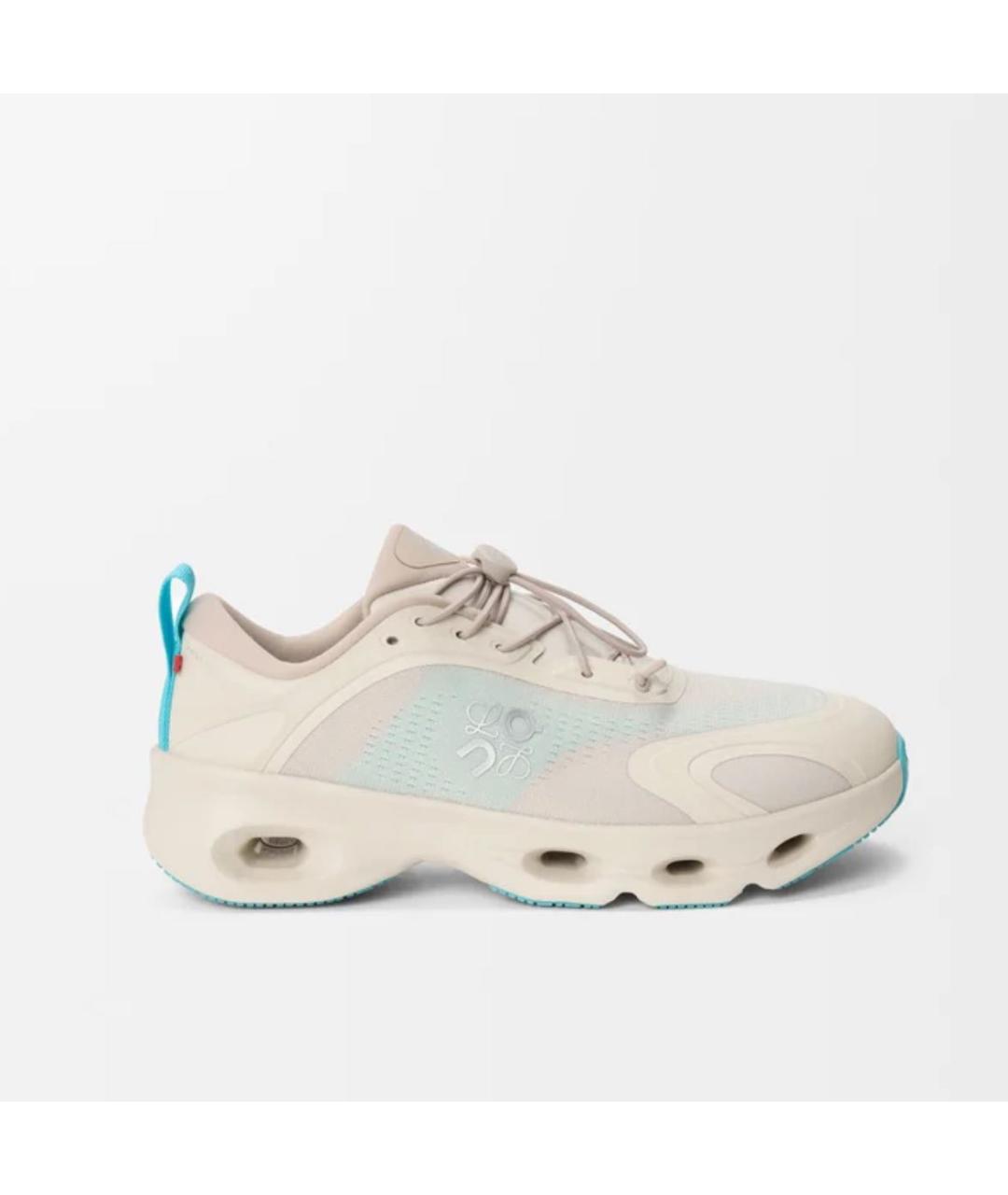 LOEWE Бежевые кроссовки, фото 3