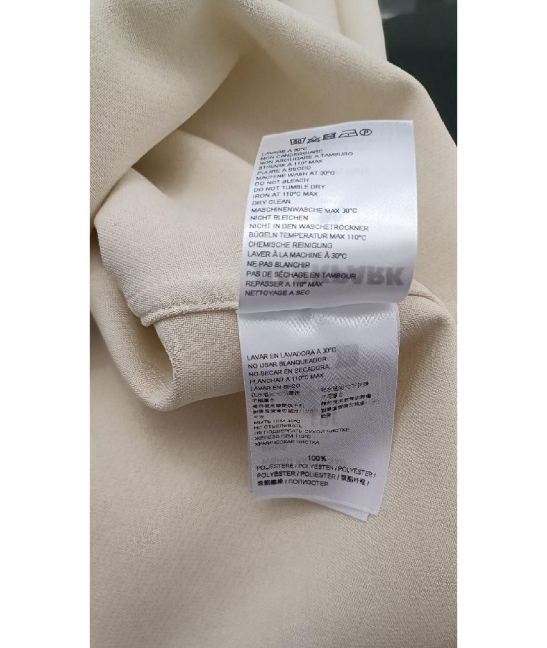 DARKPARK Бежевый полиэстеровый костюм с брюками, фото 5