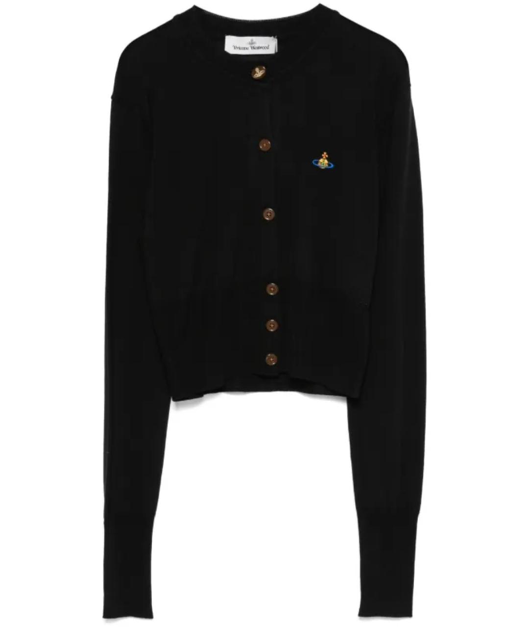 VIVIENNE WESTWOOD Черный кардиган, фото 1