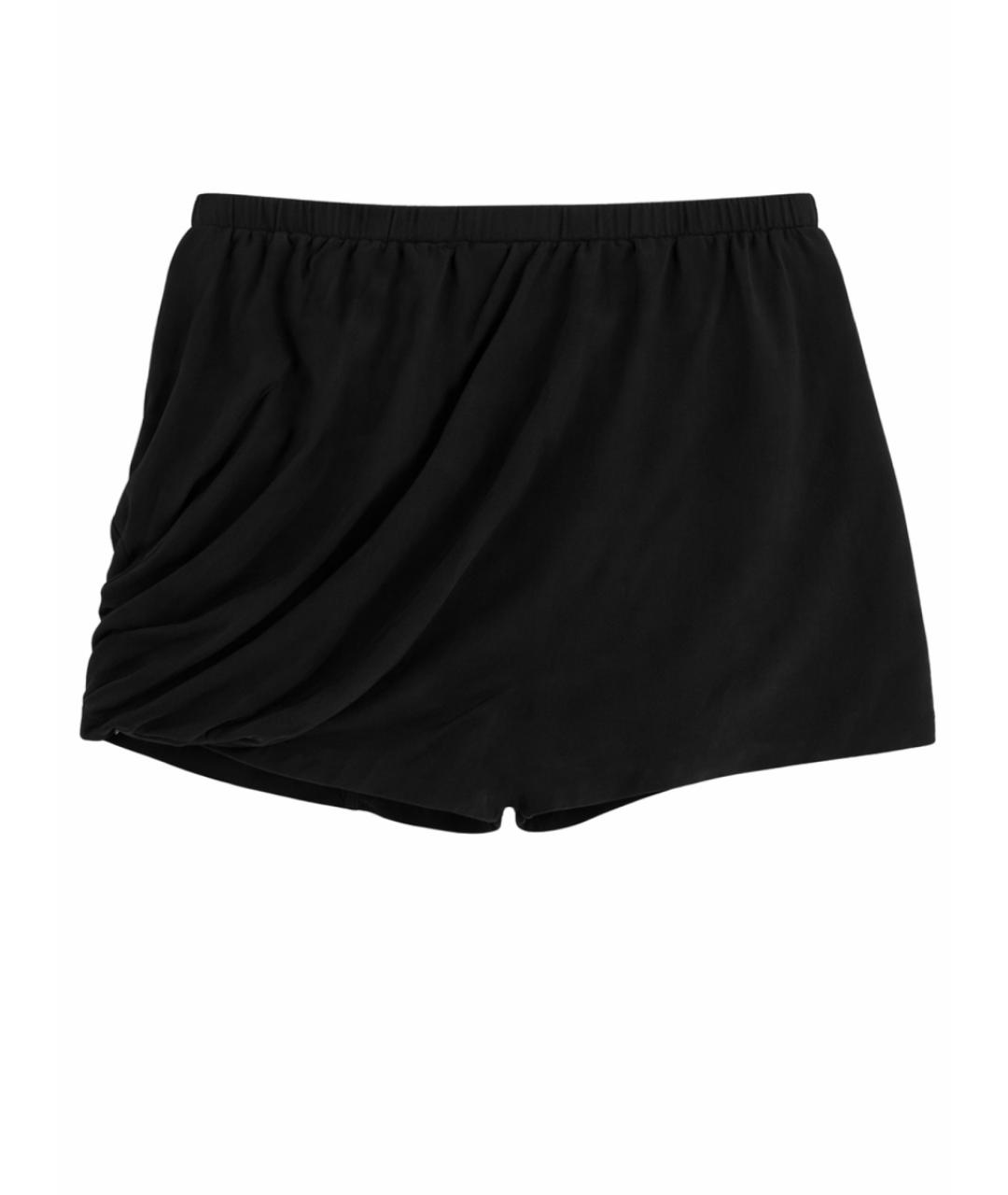 RICK OWENS DRKSHDW Черные хлопковые шорты, фото 2