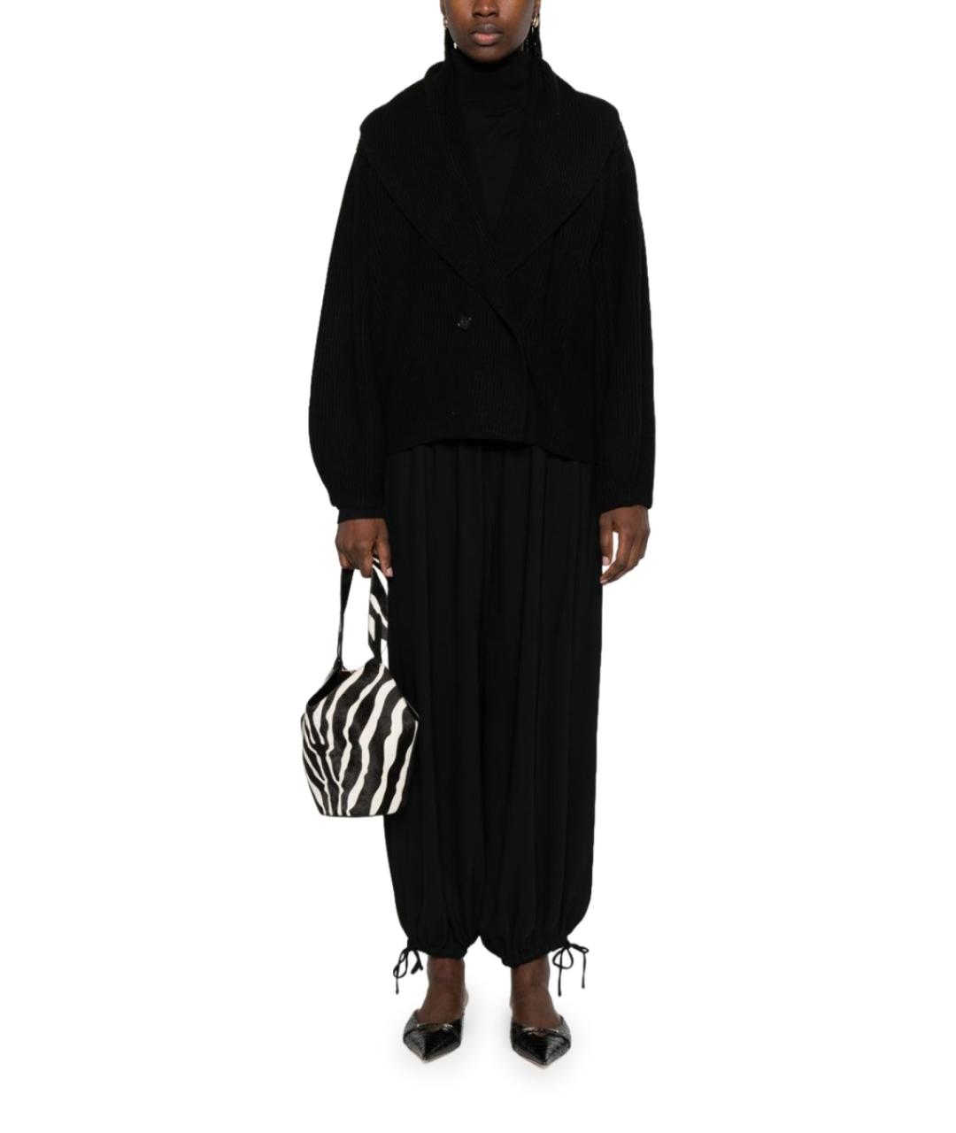 TOTEME Черный шерстяной кардиган, фото 2