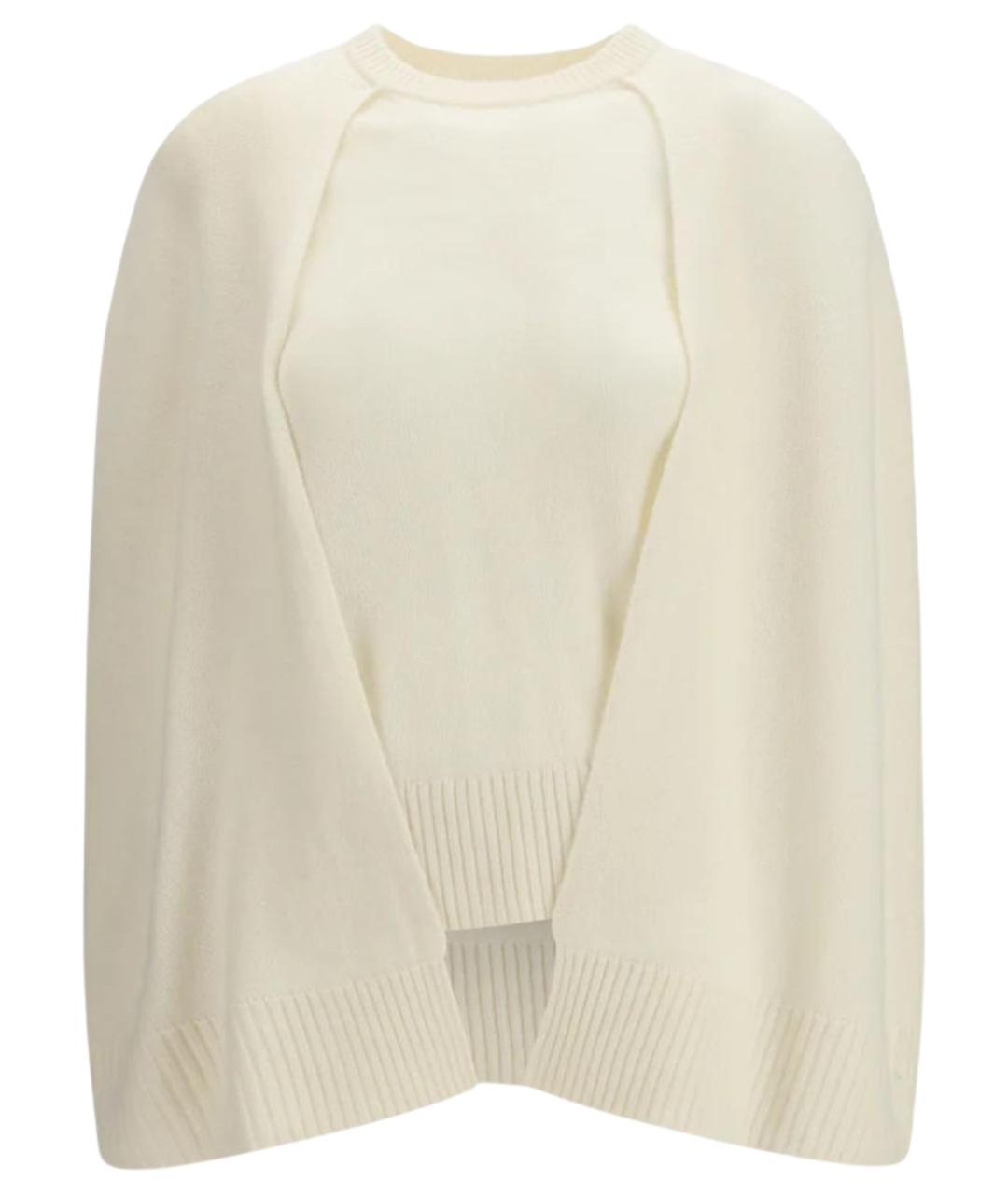 TOTEME Белый кашемировый джемпер / свитер, фото 1