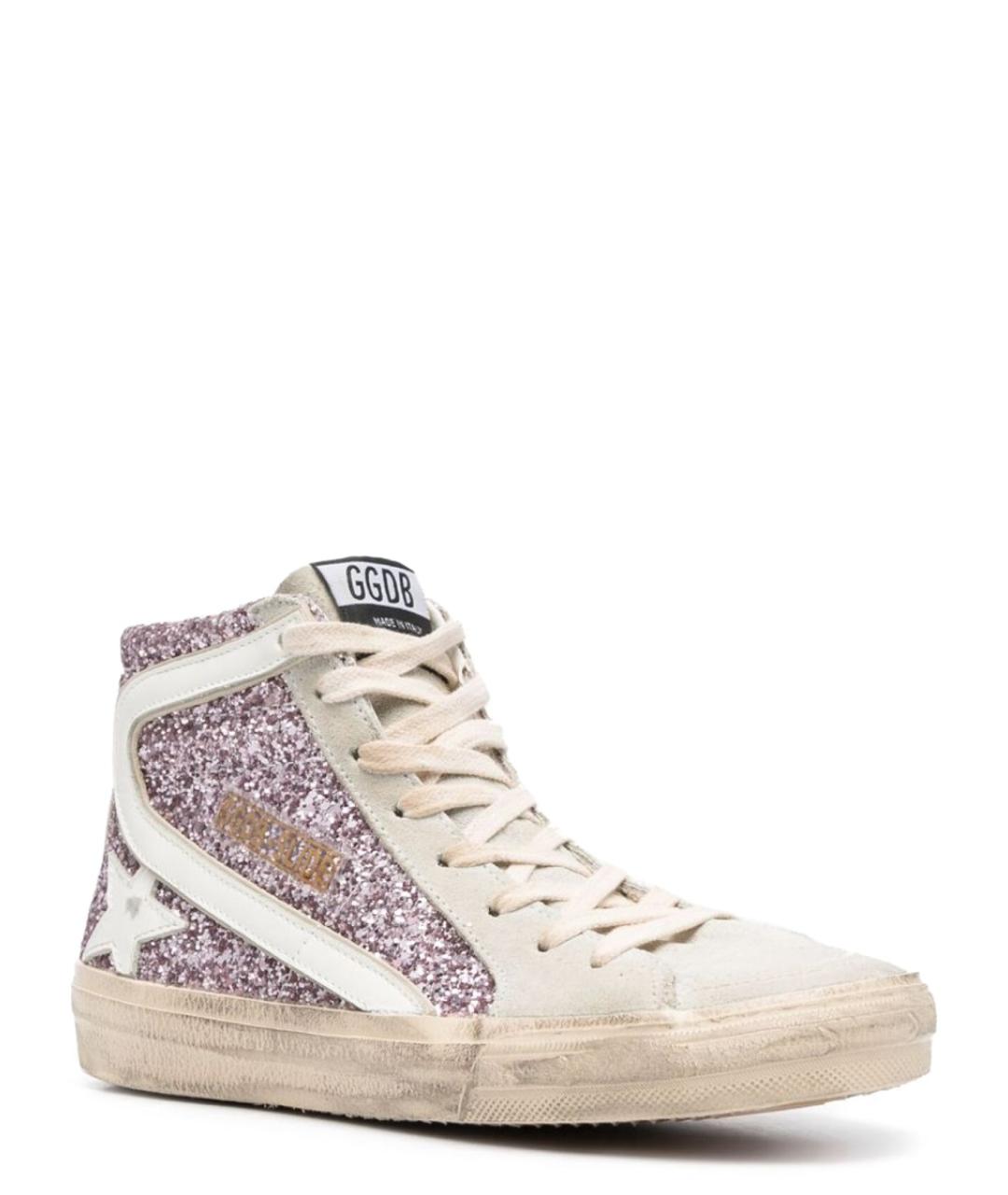 GOLDEN GOOSE DELUXE BRAND Мульти кожаные кеды, фото 2