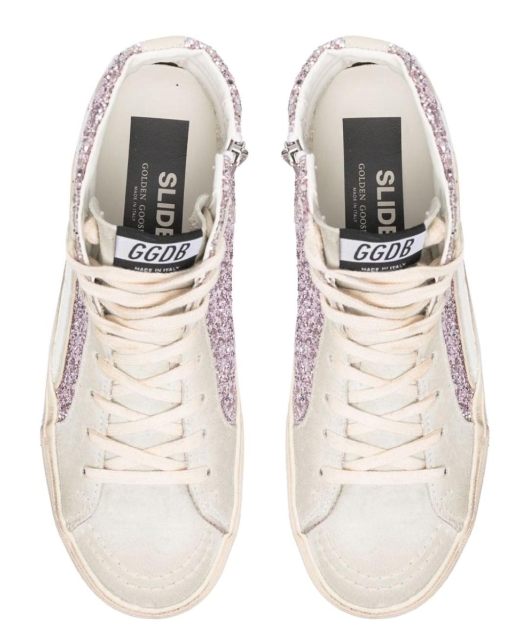 GOLDEN GOOSE DELUXE BRAND Мульти кожаные кеды, фото 4