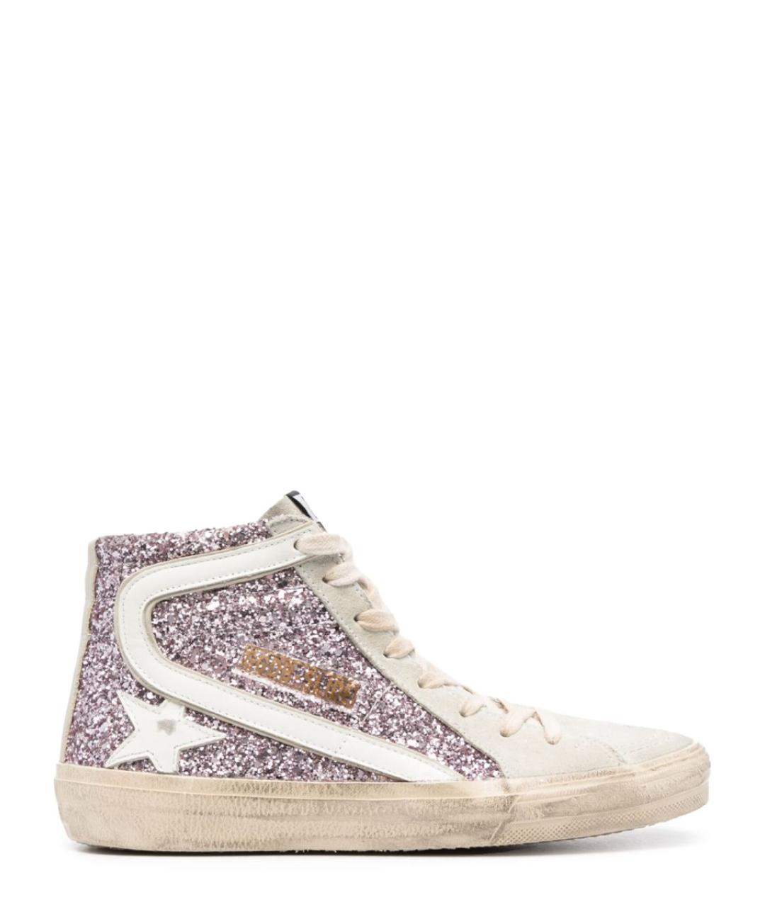 GOLDEN GOOSE DELUXE BRAND Мульти кожаные кеды, фото 1