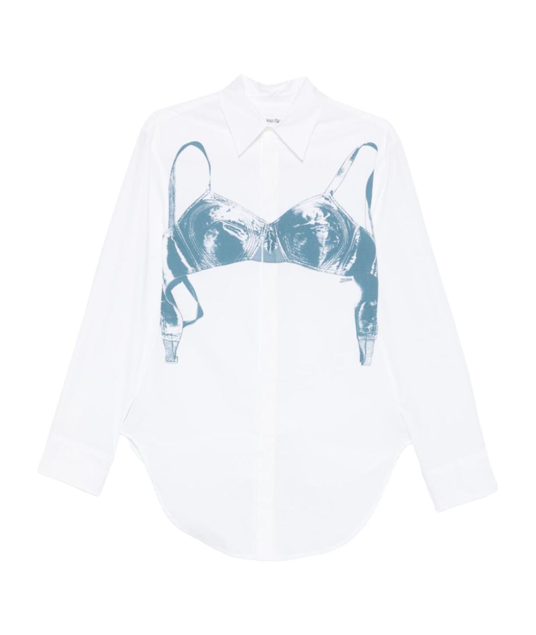 JEAN PAUL GAULTIER Белая хлопковая рубашка, фото 1