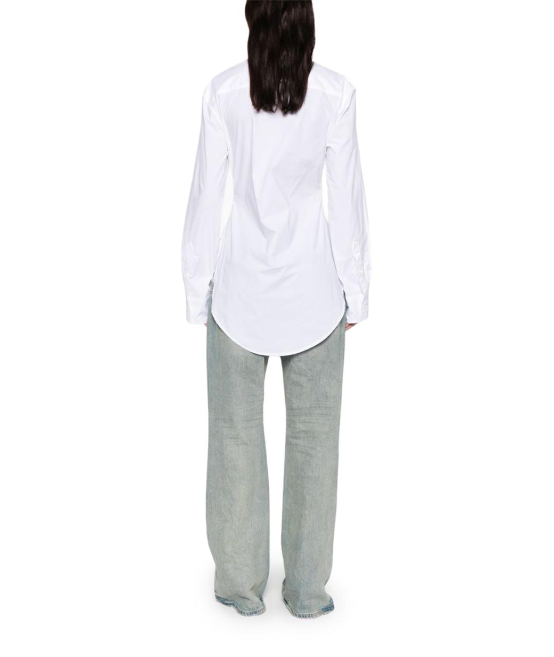 JEAN PAUL GAULTIER Белая хлопковая рубашка, фото 3