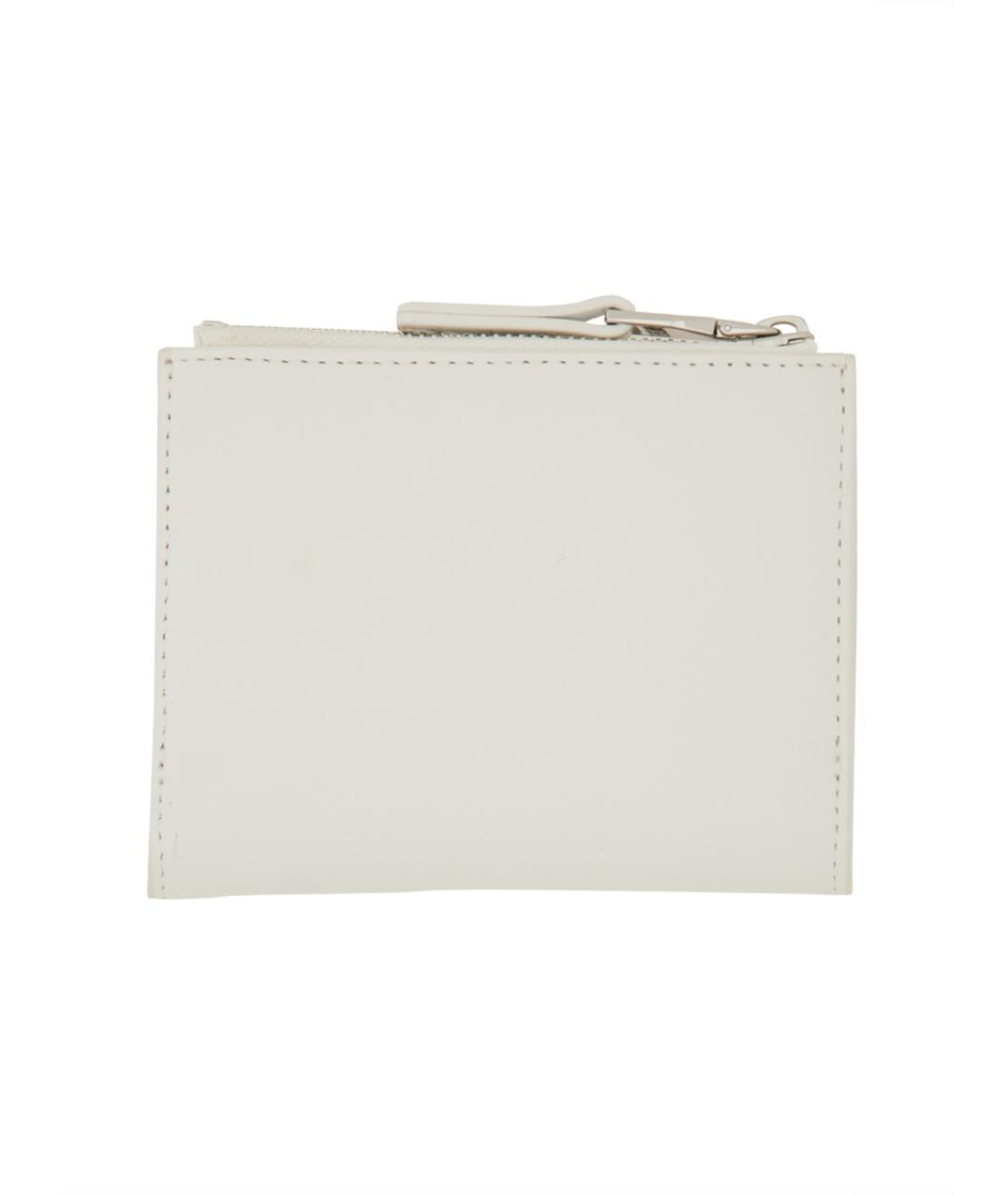 DIESEL Белый кожаный кошелек, фото 2