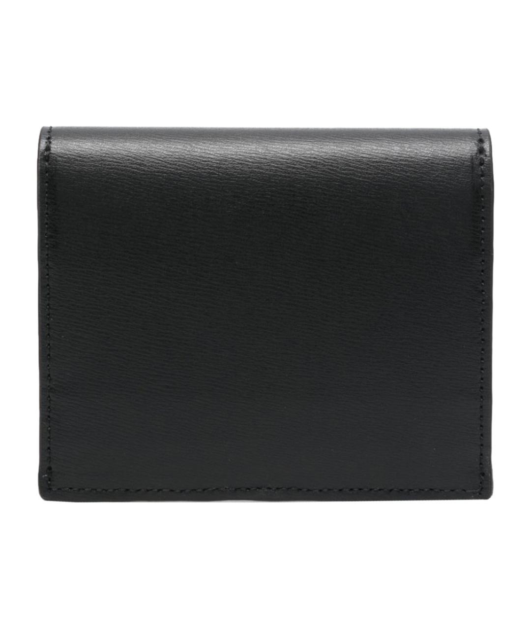 TOTEME Черный кожаный кошелек, фото 2