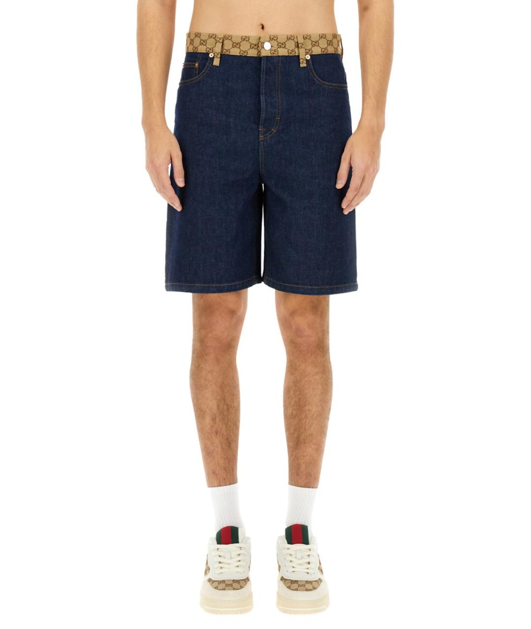 GUCCI Синие шорты, фото 1