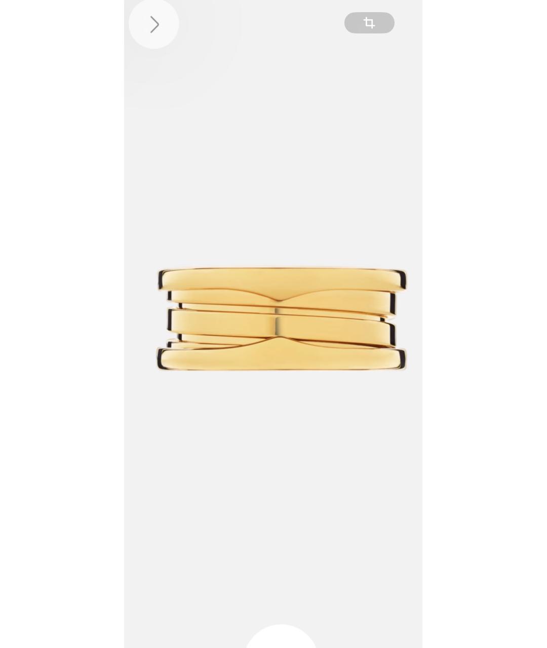 BVLGARI Золотое кольцо из желтого золота, фото 2