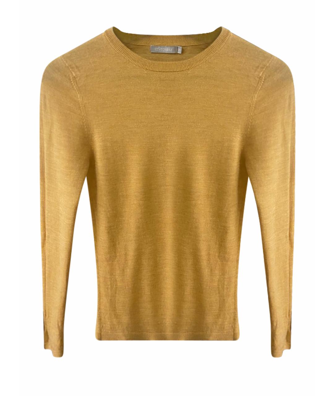 12 STOREEZ Горчичный шерстяной джемпер / свитер, фото 1