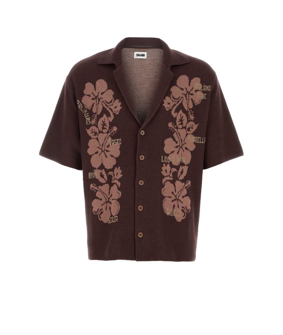 MAGLIANO Фиолетовая хлопковая кэжуал рубашка, фото 1