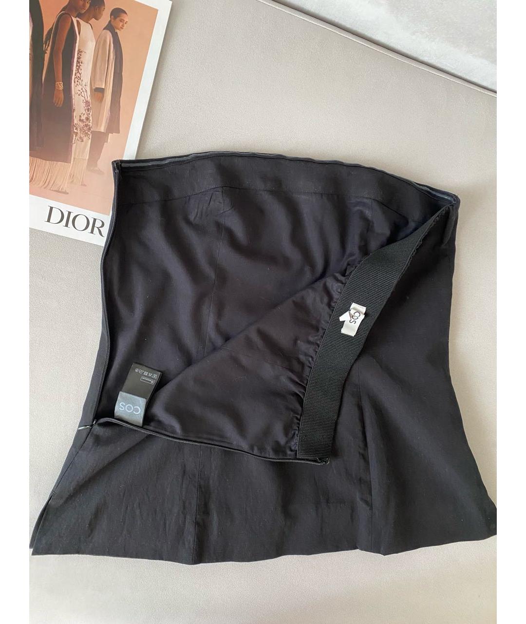 COS Черный льняной корсет, фото 3