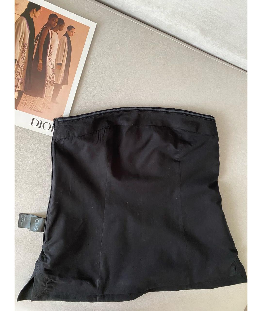 COS Черный льняной корсет, фото 4