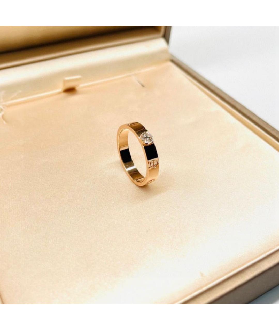 CARTIER Золотое кольцо из розового золота, фото 3