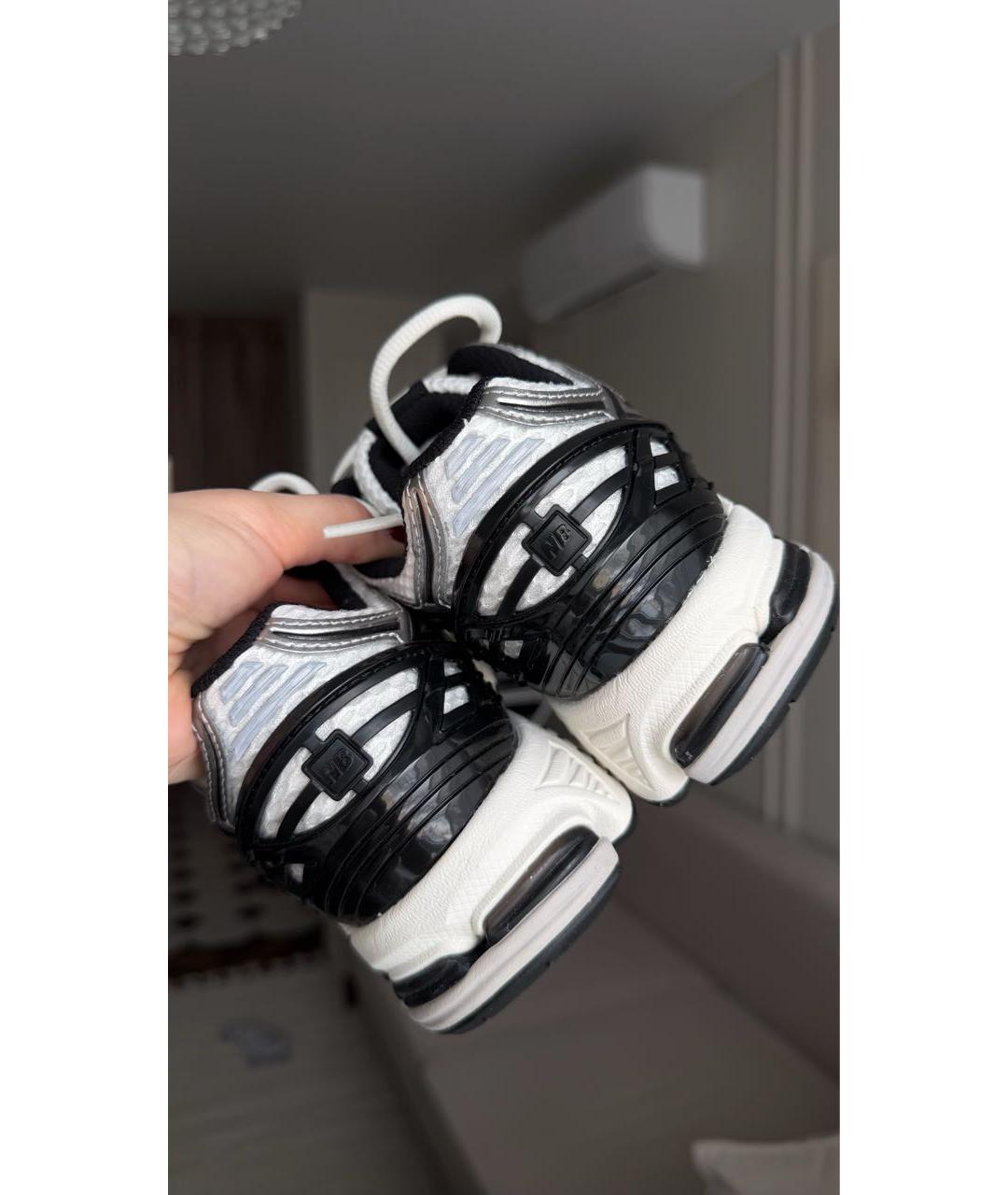 NEW BALANCE Белые текстильные низкие кроссовки / кеды, фото 4