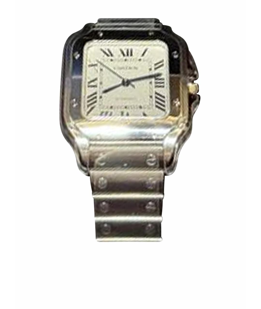 CARTIER Серебряные серебряные часы, фото 1