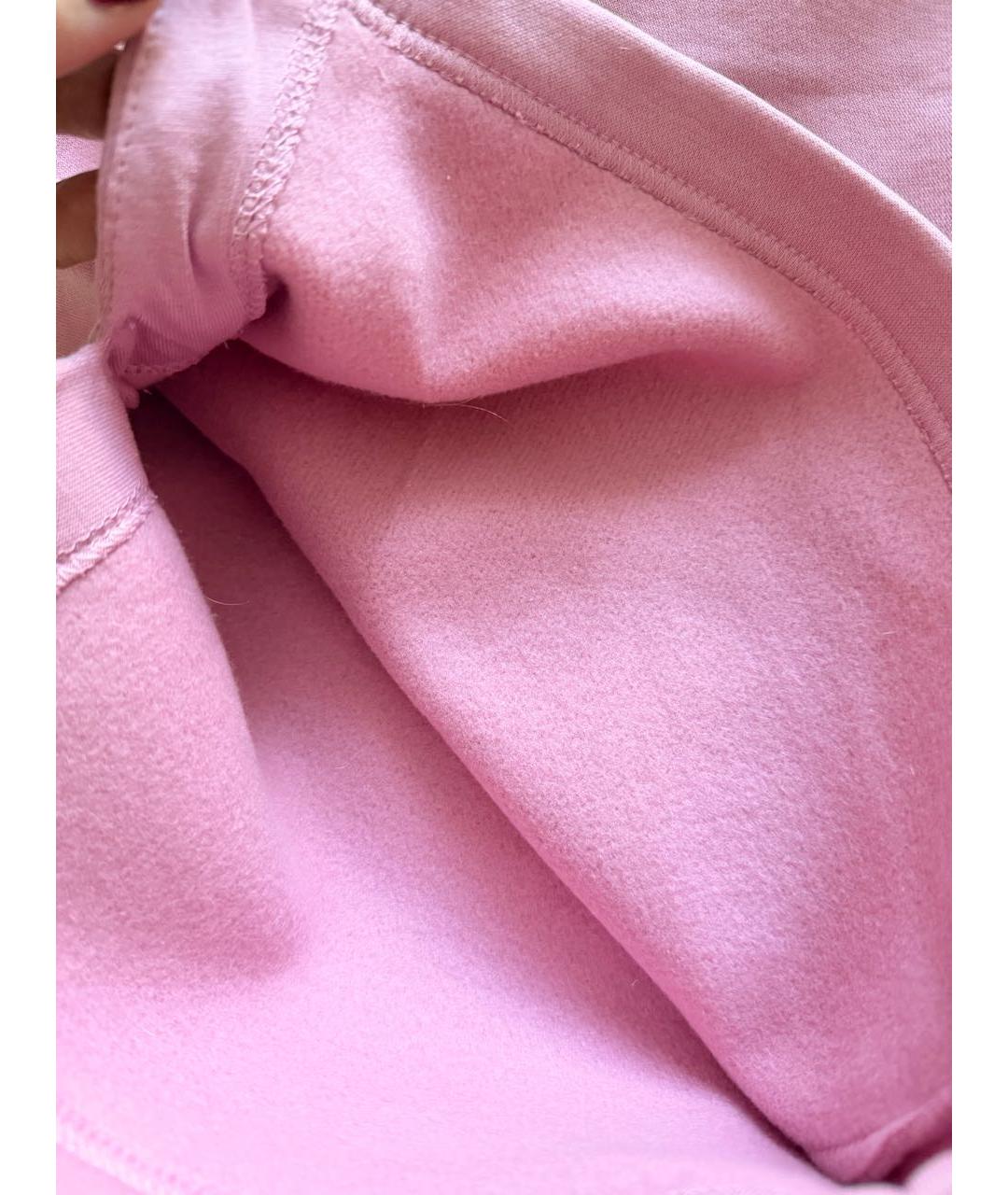 NIKE Розовый хлопковый костюм с брюками, фото 5