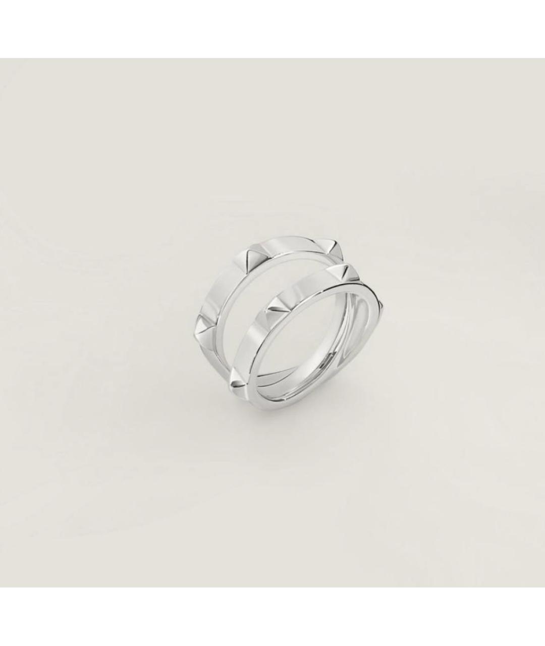 HERMES Серебряное металлическое кольцо, фото 2