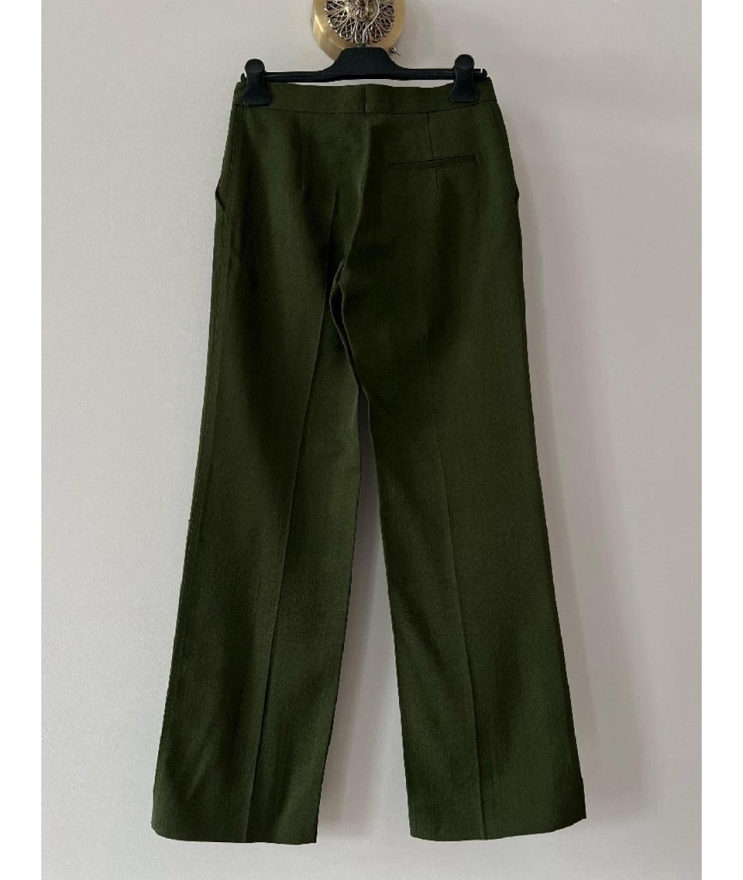 CELINE Хаки бриджи, фото 2