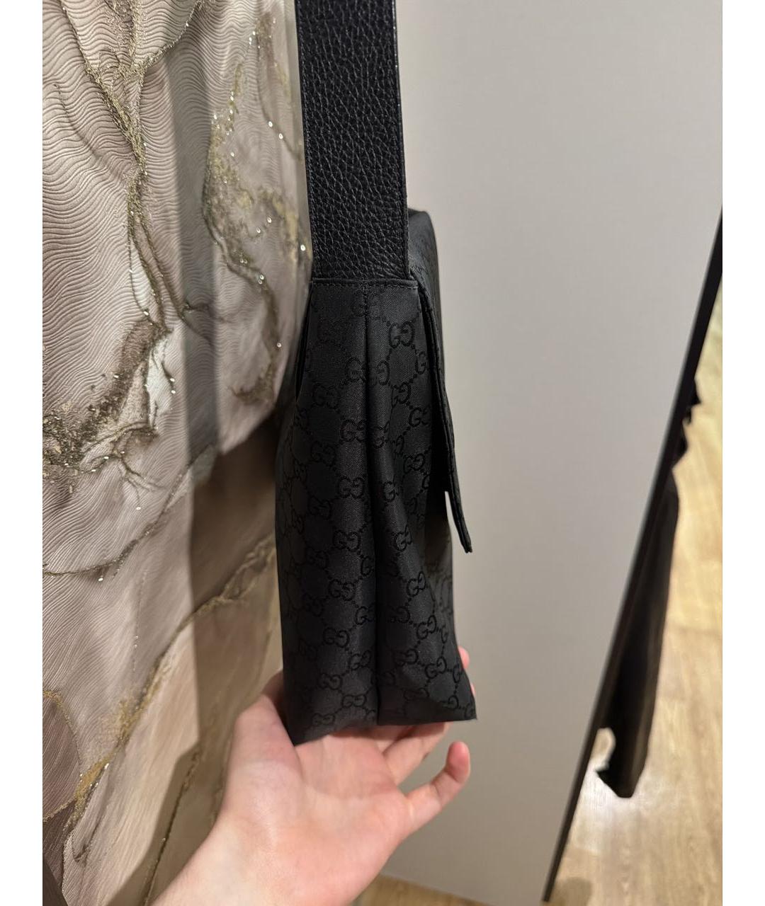 GUCCI Черная сумка на плечо, фото 4