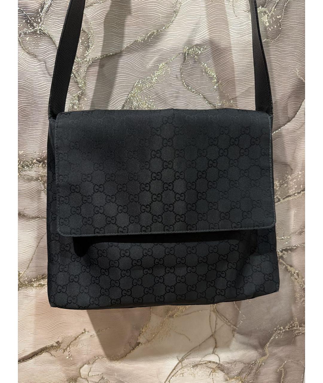 GUCCI Черная сумка на плечо, фото 2