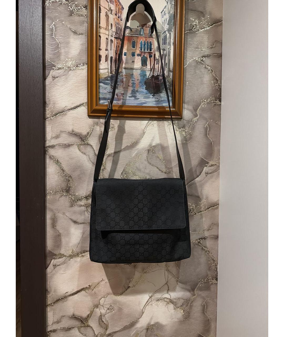 GUCCI Черная сумка на плечо, фото 9