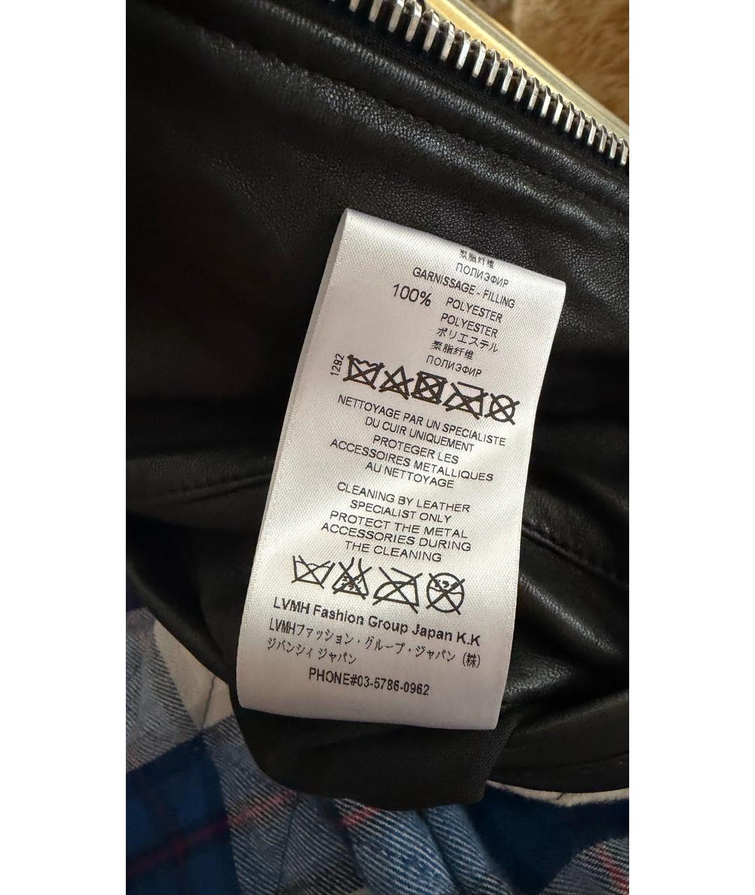 GIVENCHY Черный кожаный тренч / плащ, фото 6