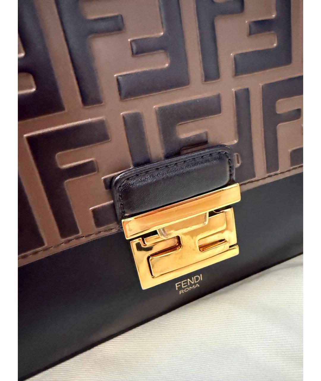 FENDI Мульти кожаная сумка через плечо, фото 3