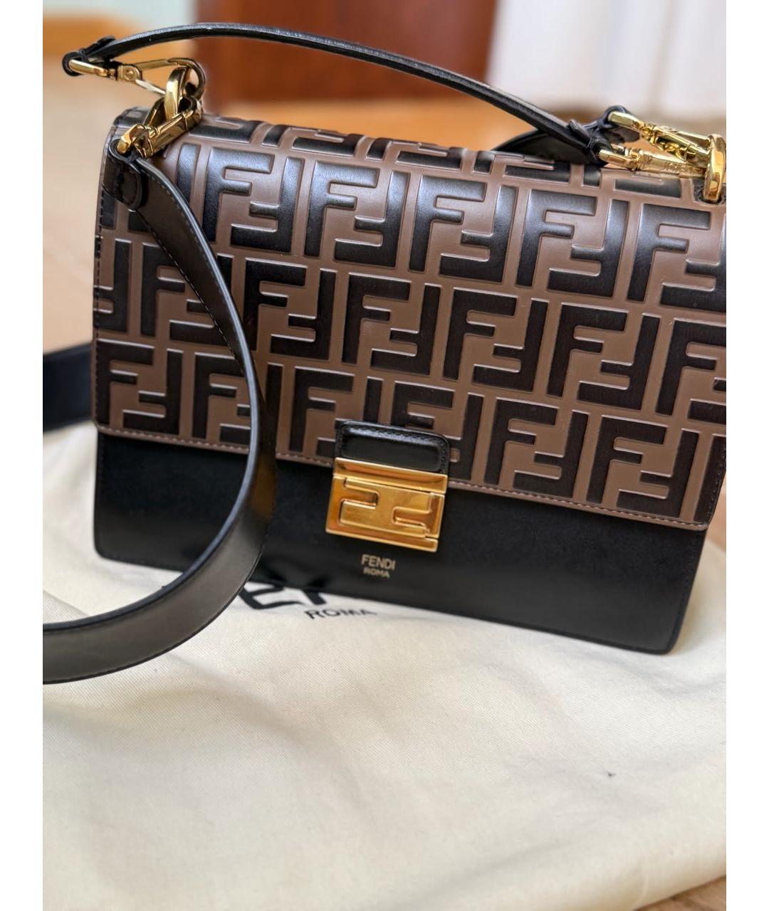 FENDI Мульти кожаная сумка через плечо, фото 2