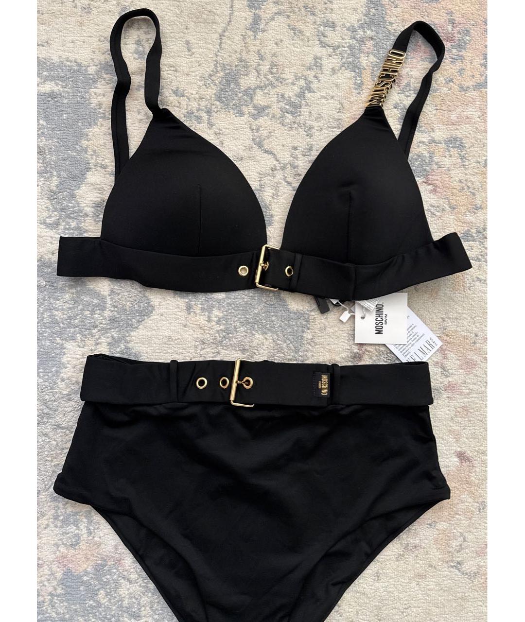 MOSCHINO Черный купальник, фото 4