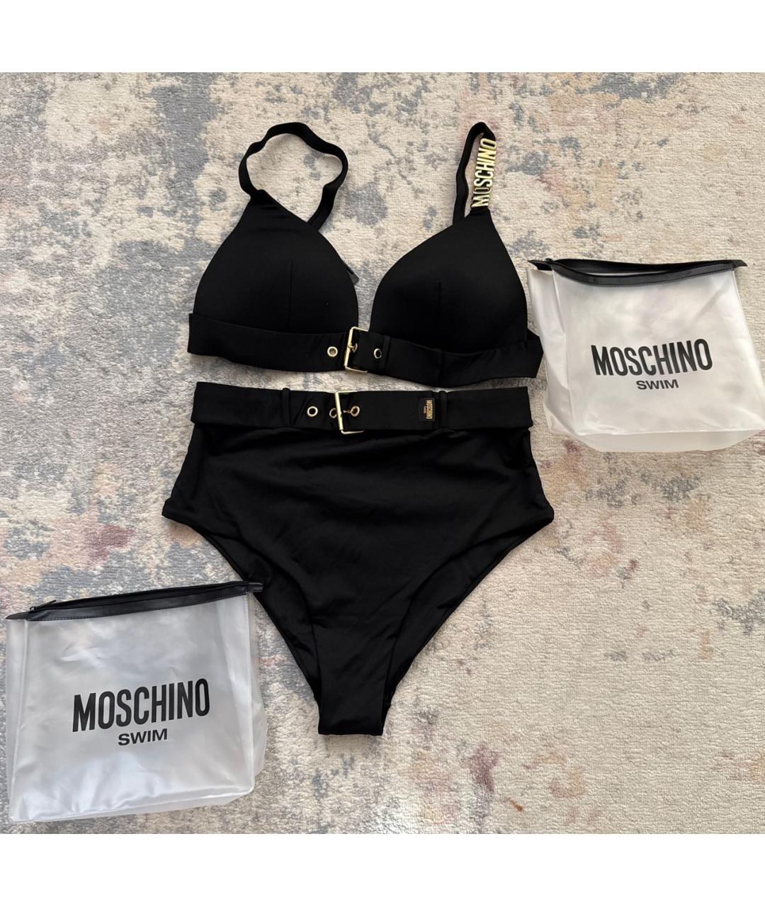 MOSCHINO Черный купальник, фото 6
