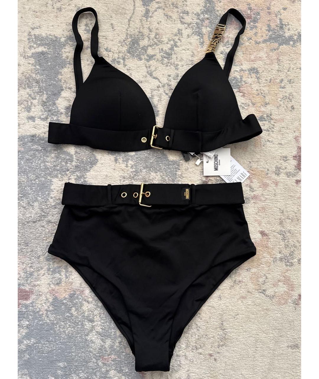 MOSCHINO Черный купальник, фото 2