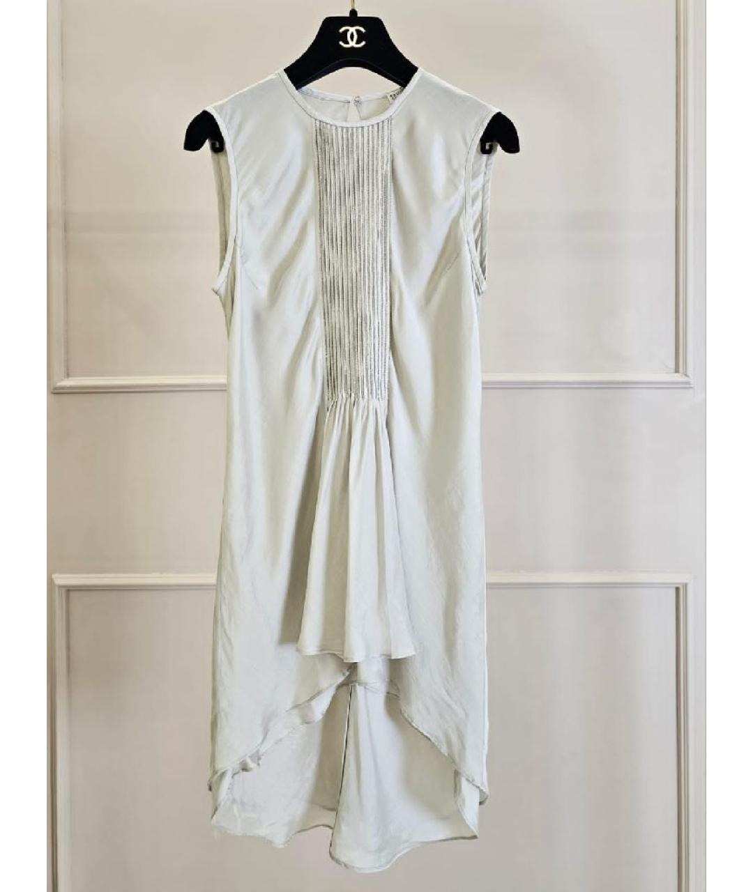 BRUNELLO CUCINELLI Бежевая майка, фото 5