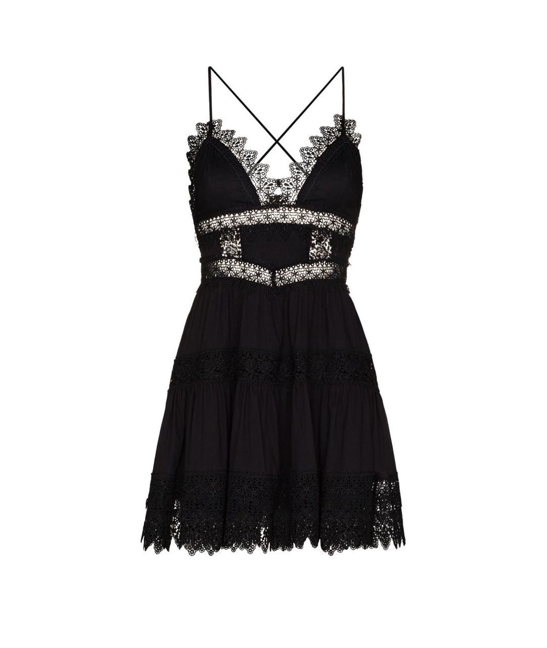 CHARO RUIZ Черный сарафан, фото 1