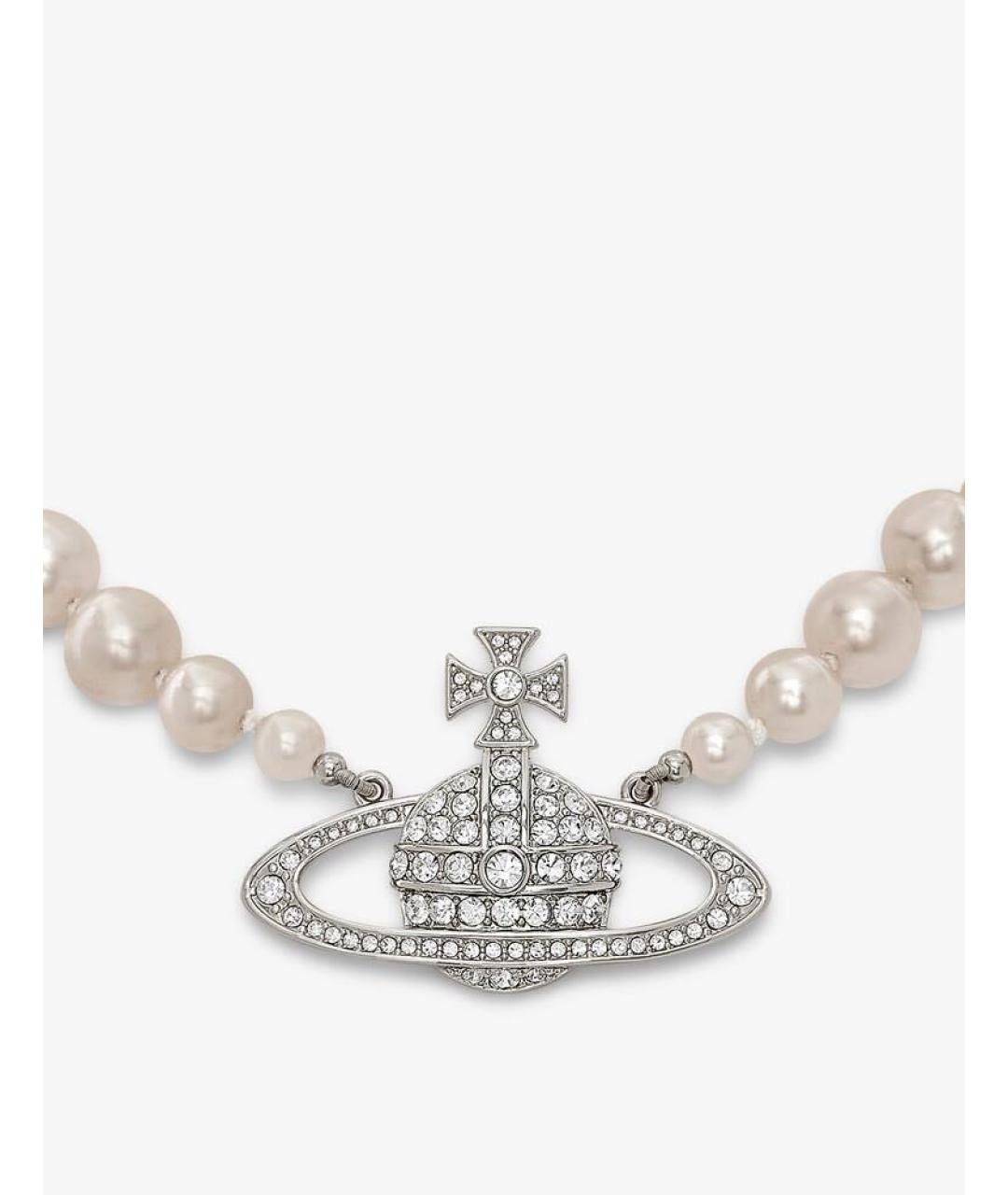 VIVIENNE WESTWOOD Серебрянный латунный чокер, фото 2