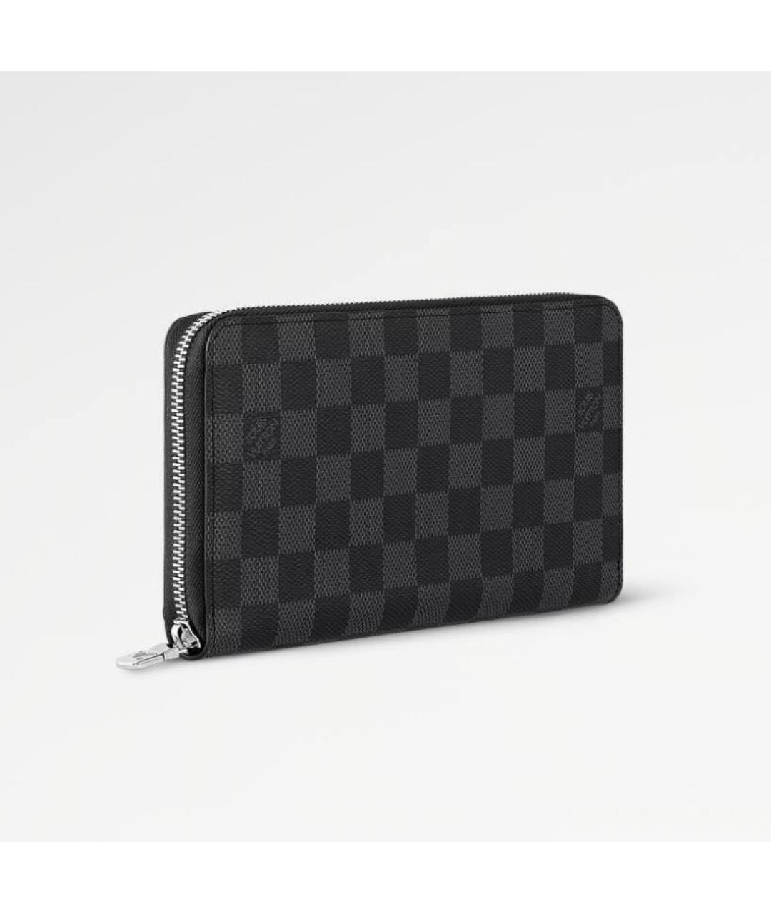 LOUIS VUITTON Черный кошелек, фото 4