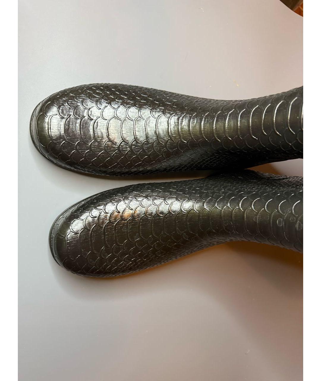 HUNTER Черные резиновые сапоги, фото 3