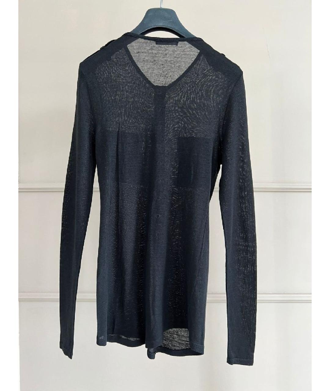 BALMAIN Черный джемпер / свитер, фото 3