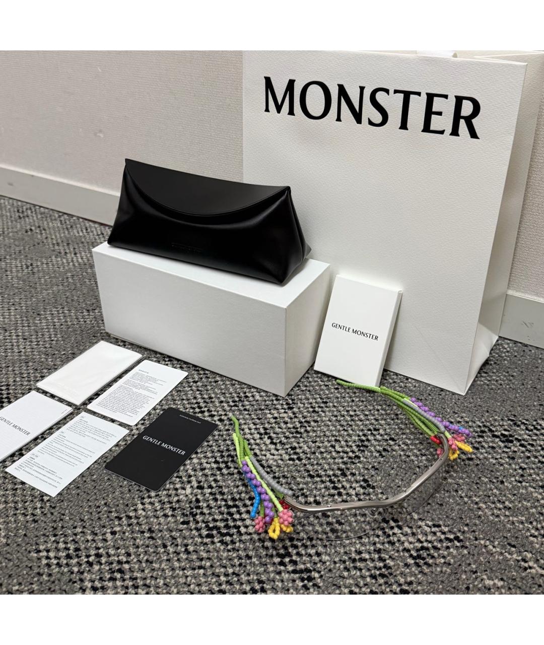 GENTLE MONSTER Мульти металлические солнцезащитные очки, фото 4