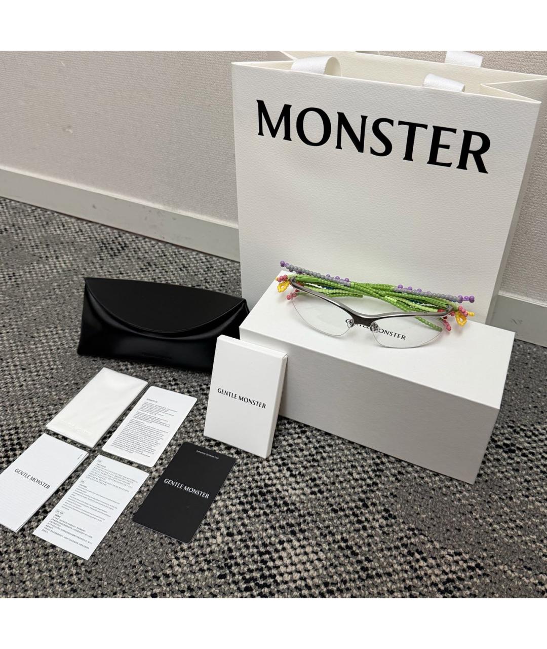 GENTLE MONSTER Мульти металлические солнцезащитные очки, фото 3