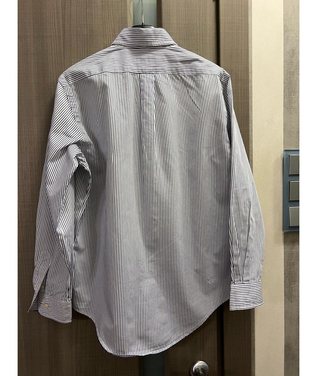 RALPH LAUREN Белая хлопковая кэжуал рубашка, фото 2