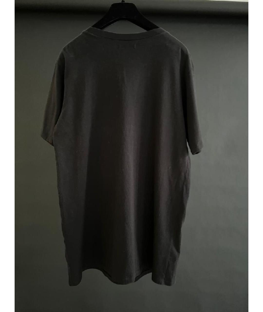 BALMAIN Черная футболка, фото 2