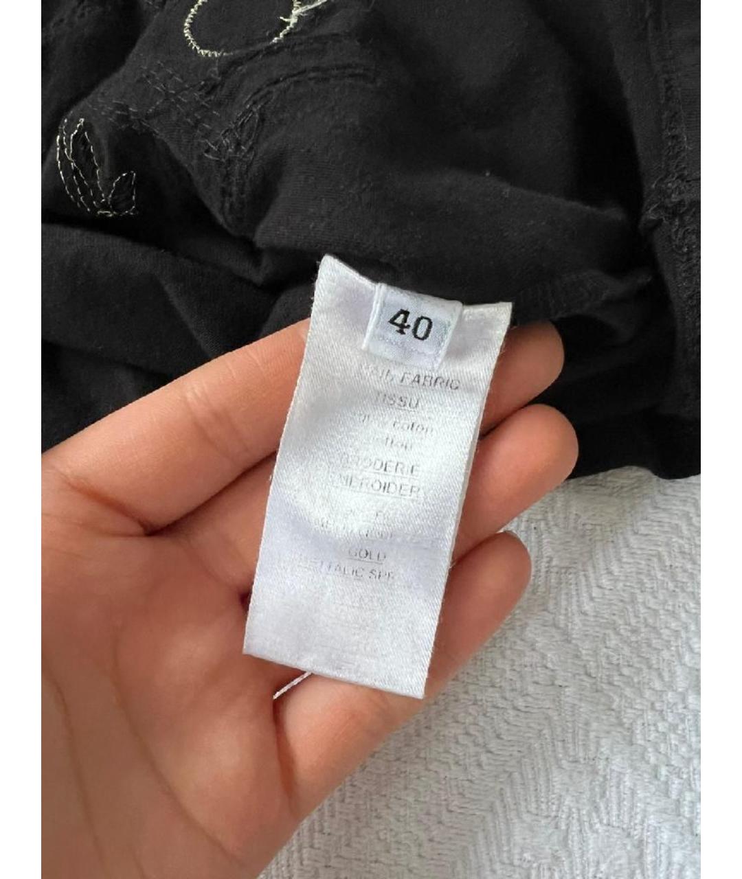 BALMAIN Черная футболка, фото 5