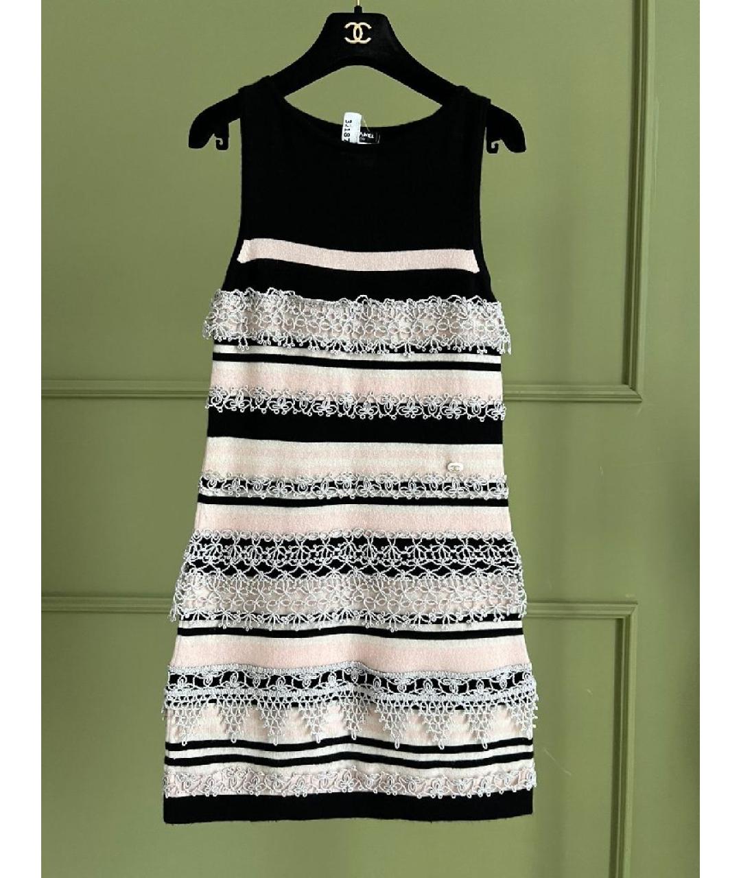 CHANEL Черное повседневное платье, фото 7