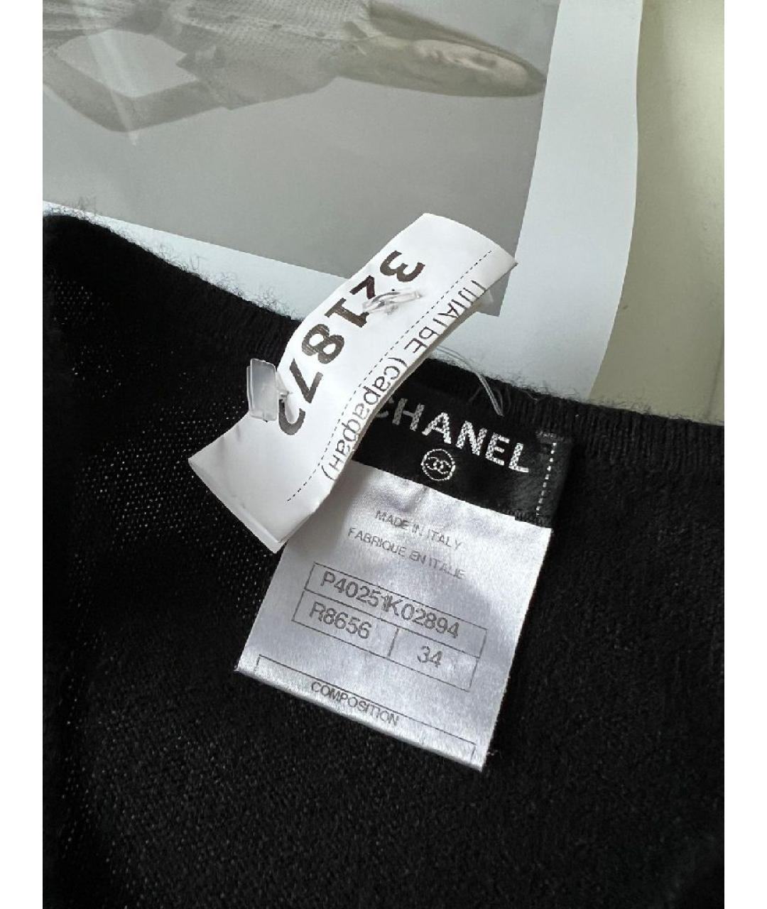 CHANEL Черное повседневное платье, фото 5